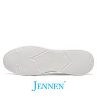 Mr. Federer 7cm | 2.8 Inches Height Boost | Elevator Sneakers for Trendy All White Casual Shoes