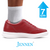 Mr. Federer 7cm | 2.8 inches Red Trendy Height Lifting Sneakers