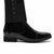 Mr. Ferras Black Patent 8cm | Sleek Patent Elevator Dress Shoes (3.2")