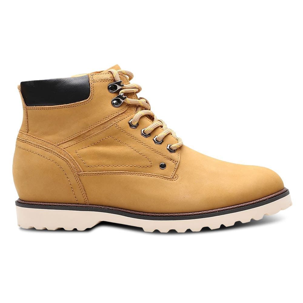 Mr. George | 8cm Height Increasing Suede Men's Elevator Boots