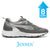 Mr. Gunther 8cm | 3.2 Inches Grey Mesh Elevator Sneakers | Breathable Height Boosting Sport Shoes for Men