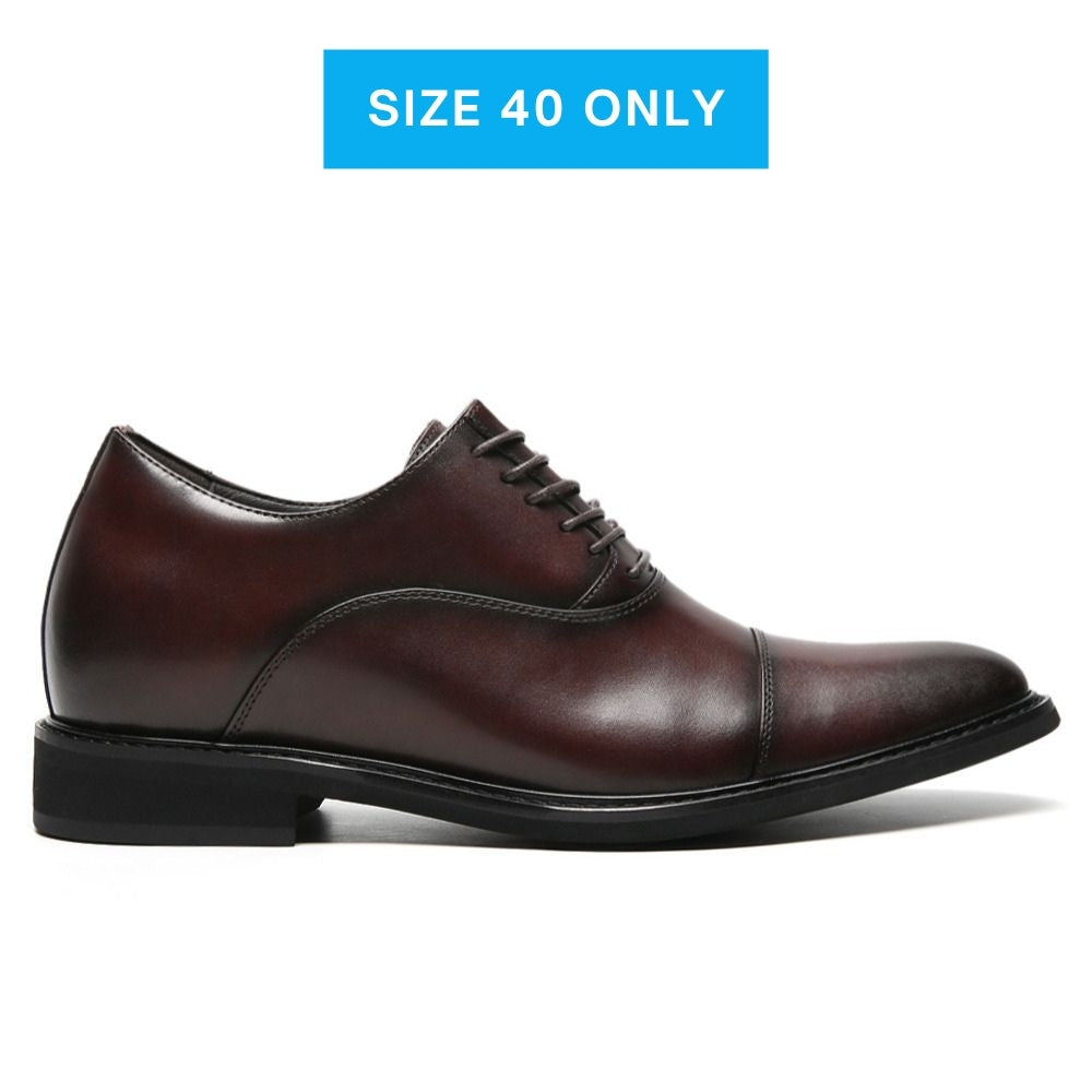 Mr. Mahindri 7cm | 2.8 Inches Height Boost | Formal Elevator Dress Shoes