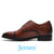 Mr. Mak 7cm | 2.8 Inches Dark Brown Derby Brogue Elevator Shoes | Classic Height Increasing Formal Footwear