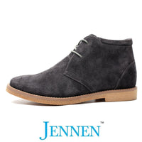 Mr. Mozart Grey | 7cm Height Increasing Grey Elevator Boots