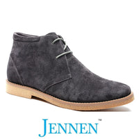 Mr. Mozart Grey | 7cm Height Increasing Grey Elevator Boots