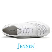 Mr. Nadal 6cm | 2.4 Inches Height Boost | Classic All White Elevator Sneakers