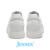 Mr. Nadal 6cm | 2.4 Inches Height Boost | Classic All White Elevator Sneakers
