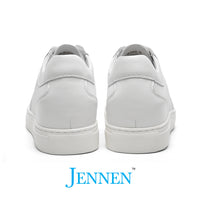 Mr. Nadal 6cm | 2.4 Inches Height Boost | Classic All White Elevator Sneakers