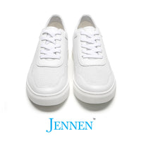Mr. Nadal 6cm | 2.4 Inches Height Boost | Classic All White Elevator Sneakers