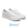 Mr. Nadal 6cm | 2.4 Inches Height Boost | Classic All White Elevator Sneakers