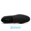 Mr. Parker 5cm | 2 Inches Black Canvas Elevator Sneakers | Lightweight Casual Height Increasing Shoes