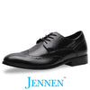 Mr. Purcell Black 5cm | 2 inches Taller Wedding Shoes For Men