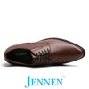 Mr. Rachmaninoff Brown 10cm | 4 inches Tallest Platform Shoes Men