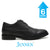 Mr. Rigby 6cm | 2.4 Inches Black Vegan Elevator Shoes | Classic Height Increasing Shoes