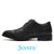 Mr. Rigby 6cm | 2.4 Inches Black Vegan Elevator Shoes | Classic Height Increasing Shoes
