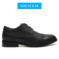 Vegan Height boosting formal black shoes