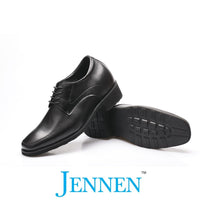 Mr. Saint-Saens Black 8.5cm | 3.4 inches Taller Black Elevator Shoes