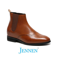 Mr. Shakespeare 7.5cm  | 3 Inches Height Boost | Stylish Chelsea Elevator Boots