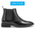 Mr. Waldo 7cm | 2.8 inches Black Chelsea Instant Height Lift Boots