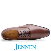 Mr. Webern Brown 7cm | 2.8 inches Taller Mens Oxford Shoes