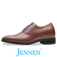 Mr. Webern Brown 7cm | 2.8 inches Taller Mens Oxford Shoes