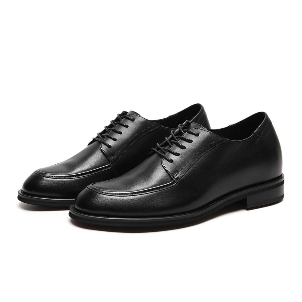 Black Groomsmen 7cm height shoes
