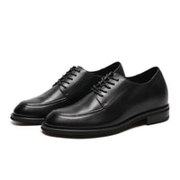 Black Groomsmen 7cm height shoes