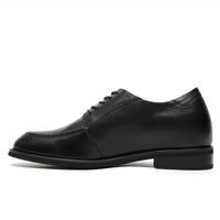 2.8 inches height boost black formal shoes