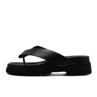 6cm Casual Height Lifting Slip On Sandals