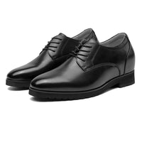 Install 10cm Height Boost Formal Black Shoes for Men