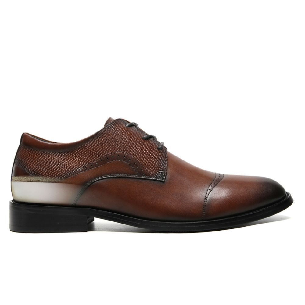 Mr. Picasso 6cm | 2.4 Inches Height Boost | Stylish Dark Brown Elevator Shoes