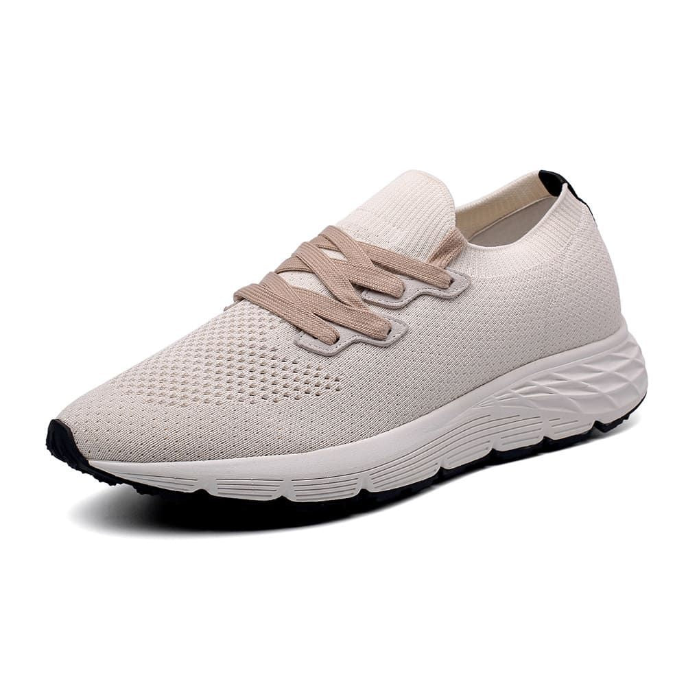 JENNEN Shoes Mr. Palma 7cm elevator sneakers showcasing breathable mesh design and discreet height-increasing insole.