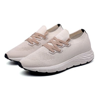 Modern lightweight running-style shoes for men with 7cm height increase, perfect for casual or smart-casual wear.
