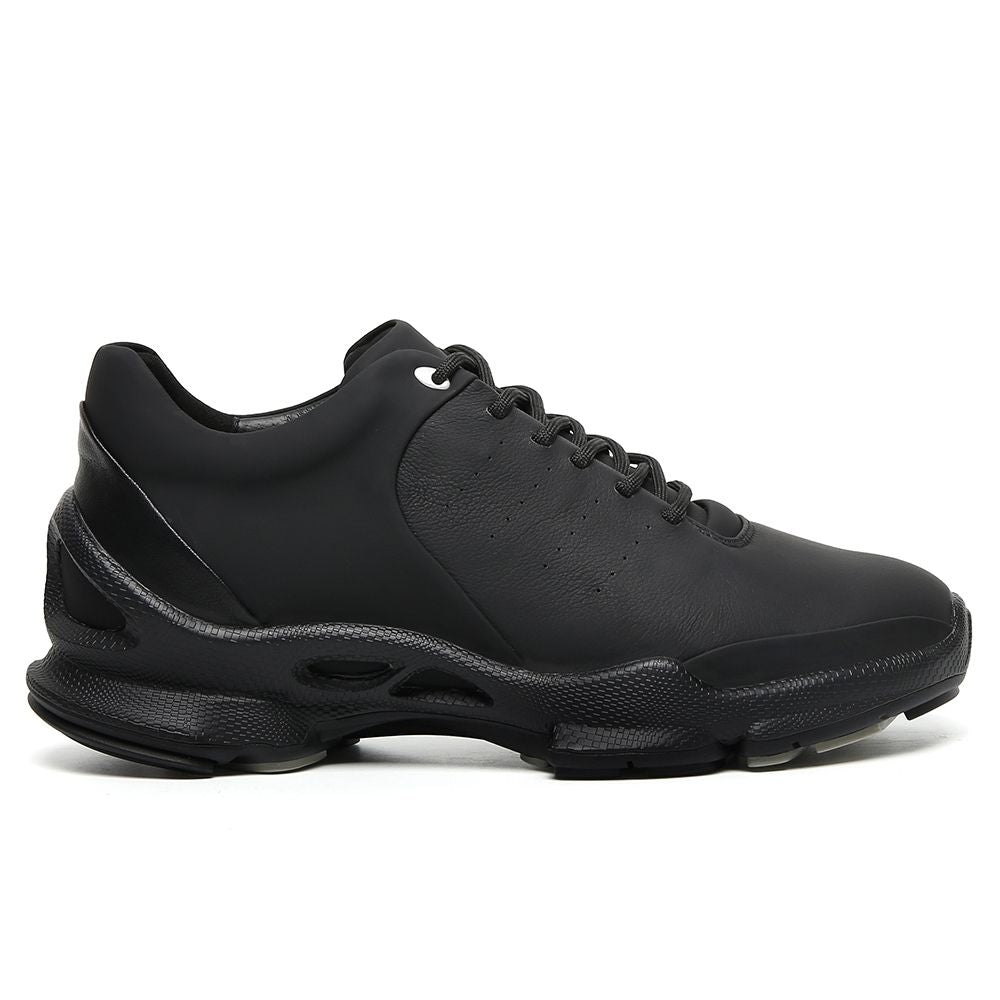 Mr. Paul Black 7cm | Premium Elevator Sneakers (2.8")