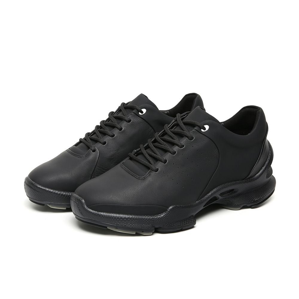 Mr. Paul Black 7cm | Premium Elevator Sneakers (2.8")