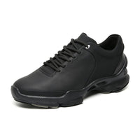 Mr. Paul Black 7cm | Premium Elevator Sneakers (2.8")