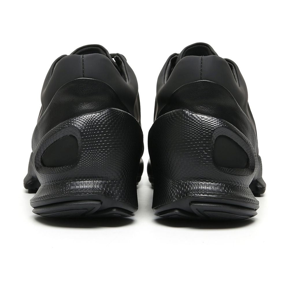 Mr. Paul Black 7cm | Premium Elevator Sneakers (2.8")
