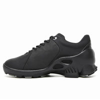 Mr. Paul Black 7cm | Premium Elevator Sneakers (2.8")