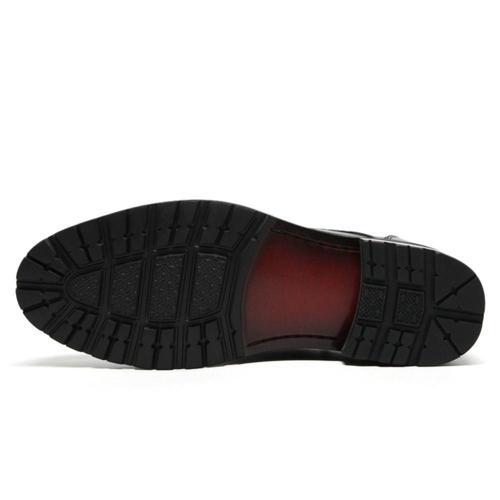 Australian designed elevator boots in colour black