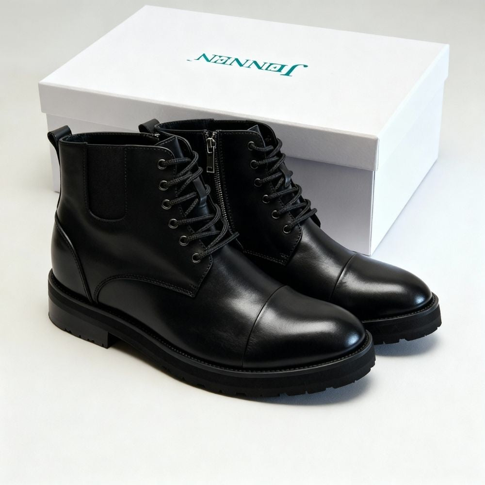 Mr. Phoenix 8cm | 3.2 Inches Height Boost | Elevator Boots for Sleek Height Increase