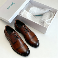 Mr. Picasso 6cm | 2.4 Inches Height Boost | Stylish Dark Brown Elevator Shoes
