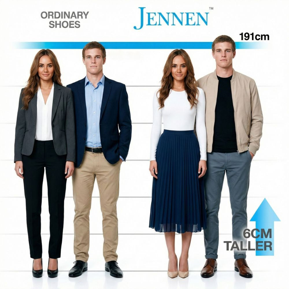 Mr. Picasso 6cm | 2.4 Inches Height Boost | Stylish Dark Brown Elevator Shoes