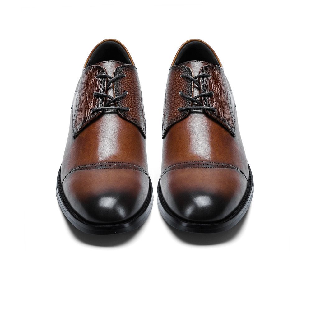 Brown high quality formal business shoes