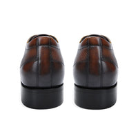 Brown Wedding Shoes with Height boost