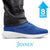 Mr. Pippen 8cm | 3.2 inches Cool Blue Leather Height Boost Sneakers