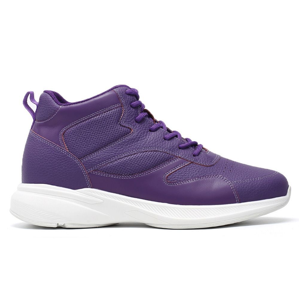 Mr. Pippen 8cm | 3.2 inches Vibrant Purple Sneakers with Hidden Height Boost