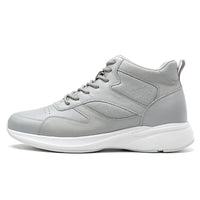 Instant 8cm Tall Casual Grey Sneakers