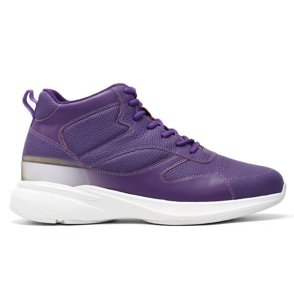 Mr. Pippen 8cm | 3.2 inches Vibrant Purple Sneakers with Hidden Height Boost