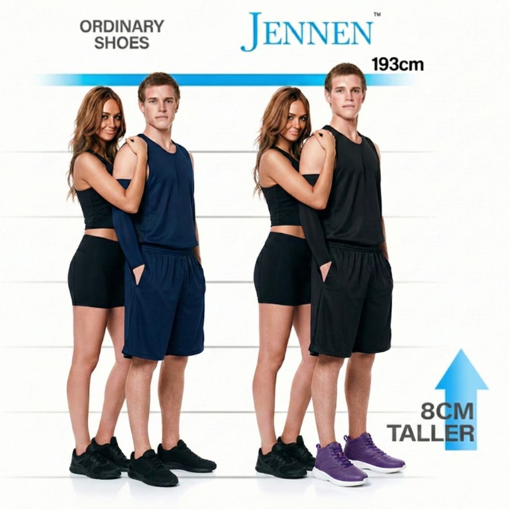 Mr. Pippen 8cm | 3.2 inches Vibrant Purple Sneakers with Hidden Height Boost