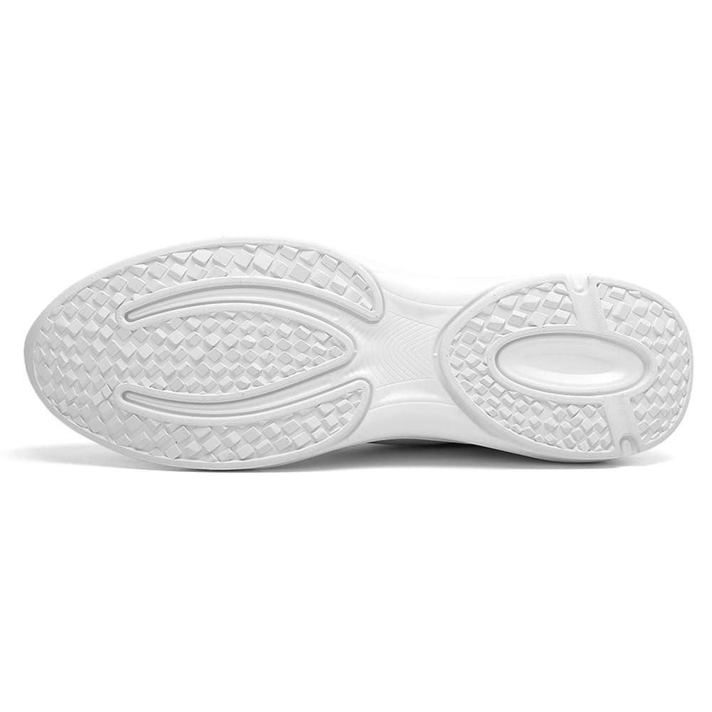 White Elevator Sneakers for men